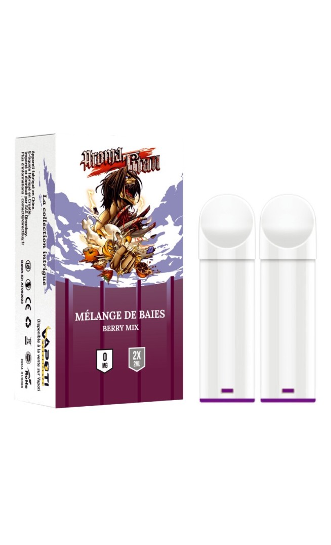 Mélange De Baies - Berry mix - Recharges 2 capsules Pod Aromatitan