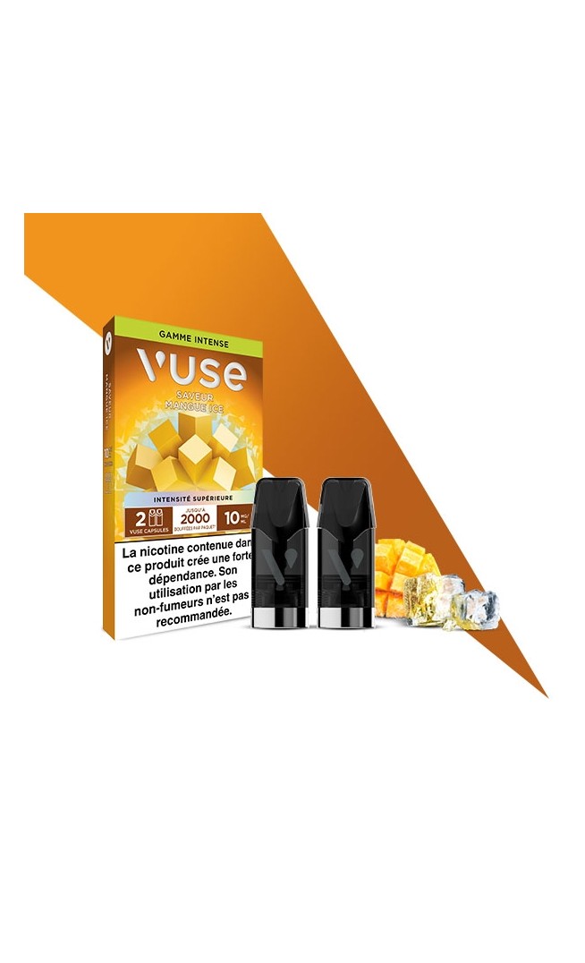 Mangue Ice Recharges Reload 1000 - 2 capsules VUSE