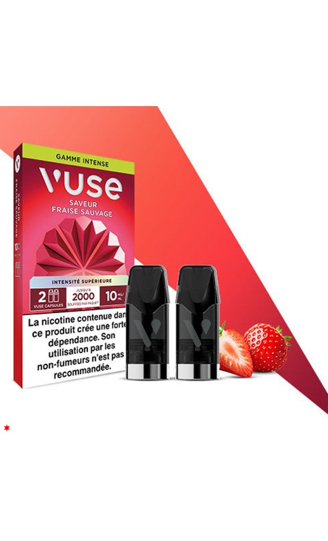 Fraise Sauvage VUSE RELOAD 1000 2 PODS