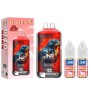 Puff rechargeable JNR Falcon X 28000 – Watermelon Mango Peach : Pastèque, mangue, pêche