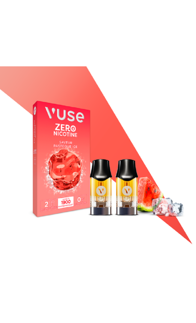 Recharges ePod Pastèque Ice - 2 capsules VUSE