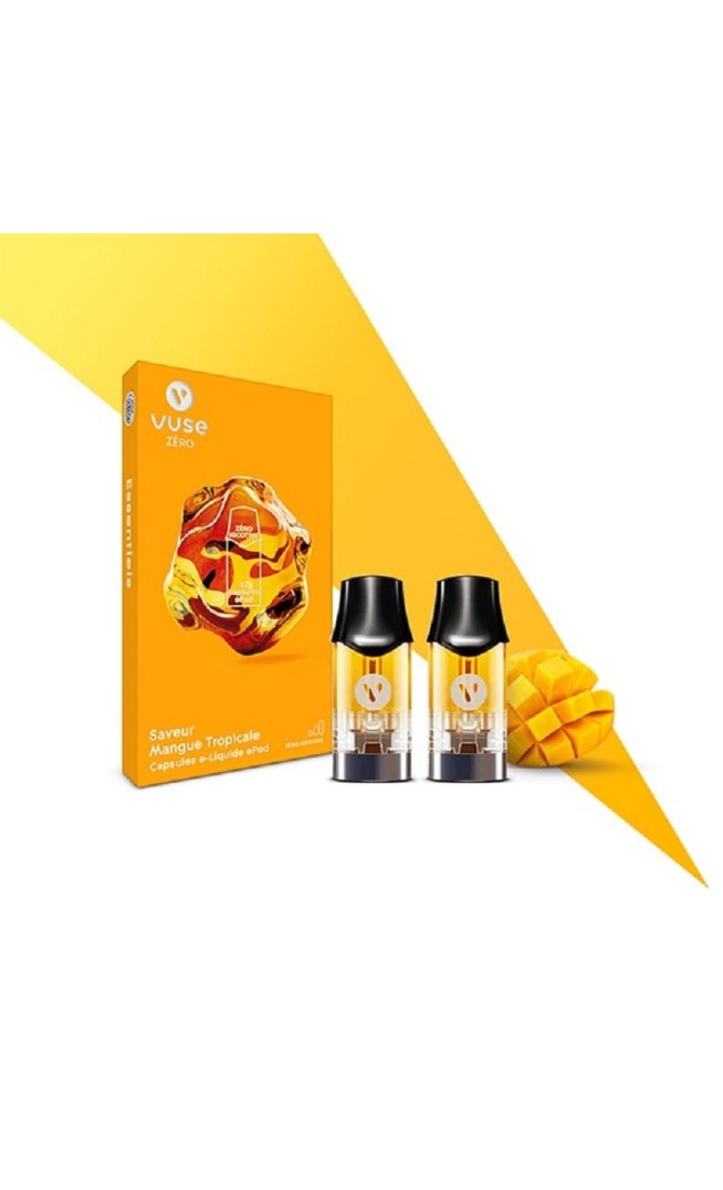 Mangue tropicale Recharges ePod - 2 capsules VUSE