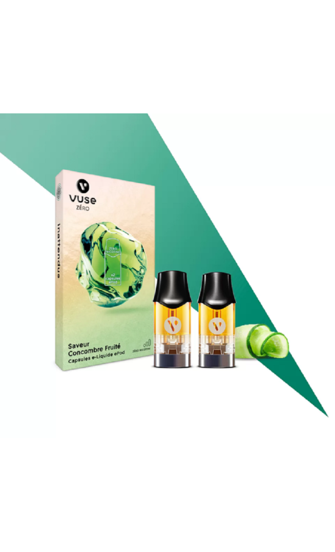 Concombre fruité Recharges ePod - 2 capsules VUSE